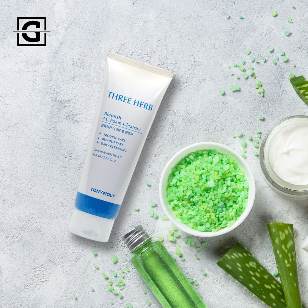 TONYMOLY ESPUMA LIMPIADORA DERMATOLOGICA ANTI ACNE THREE HERB