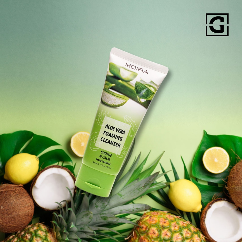 MOIRA ESPUMA LIMPIADORA DE ALOE VERA
