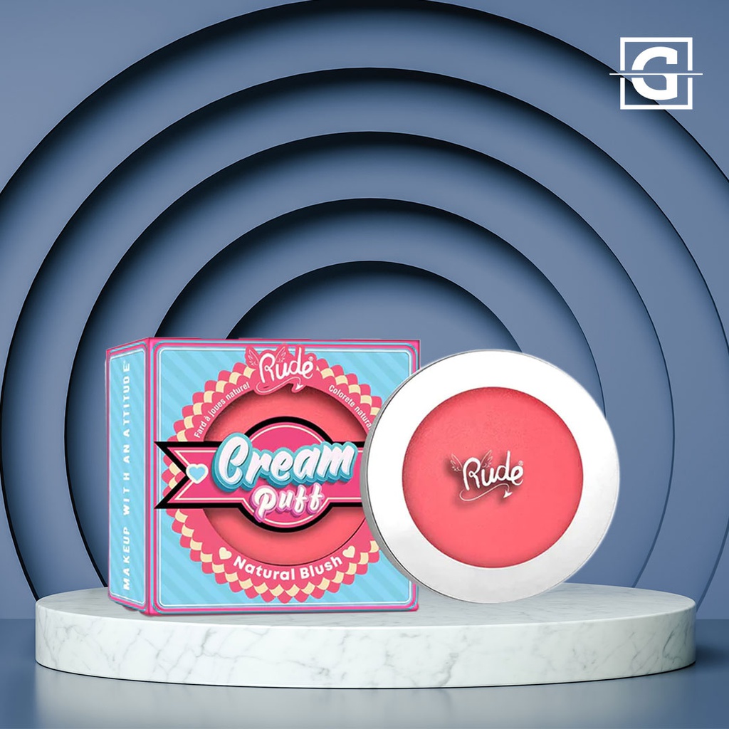 RUDE COSMETICS RUBOR EN CREMA PUFF SHORTCAKE