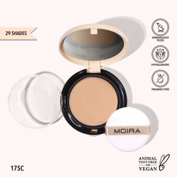 MOIRA BASE DE MAQUILLAJE EN POLVO COMPLETE WEAR POWDER FOUNDATION 175C