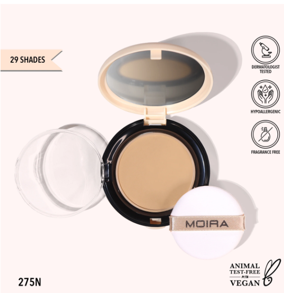 MOIRA BASE DE MAQUILLAJE EN POLVO COMPLETE WEAR POWDER FOUNDATION 275N