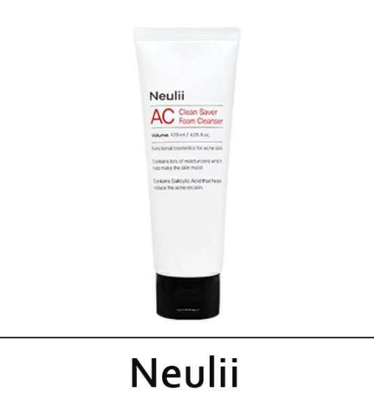 NEULII ESPUMA LIMPIADORA CONTROL SEBO Y ACNE AC CLEAN SAVER FOAM CLEANSER 120 ML