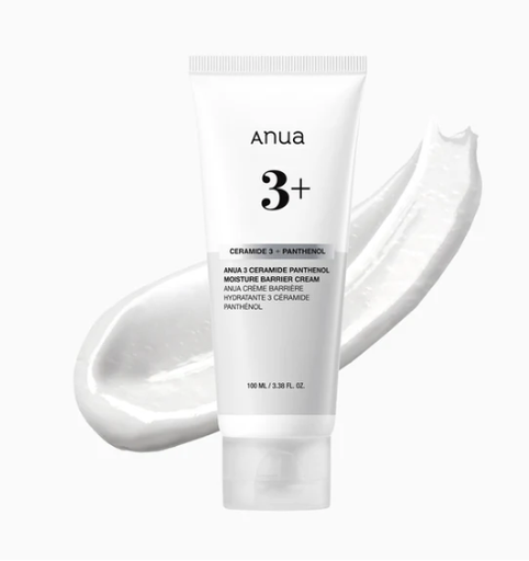 ANUA HIDRATANTE FACIAL PARA PIELES SENSIBLES 3+ CERAMIDE - PANTHENOL MOISTURE BARRIER CREAM 100 ML