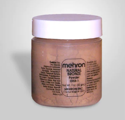[7642959110510] MEHRON POLVO BRONCEADOR NATURAL 28 G