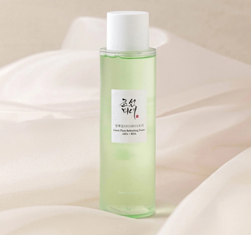 [8809968130123] BEAUTY OF JOSEON TONICO-ESENCIA EXFOLIANTE Y CONTROL GRASA GREEN PLUM REFRESHING TONER AHA+BHA  150ML