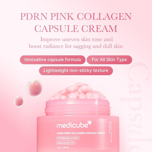 [8800256118885] MEDICUBE CREMA DE CAPSULAS DE COLAGENO PDRN PINK COLLAGEN
