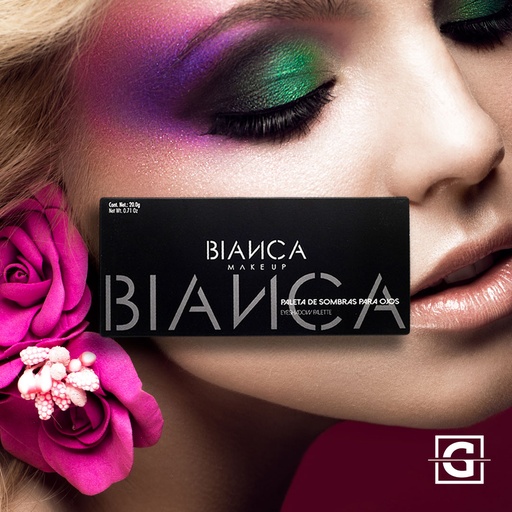BIANCA PALETA DE SOMBRAS CREAMY 04 CROMATICAS | Glamora Mx