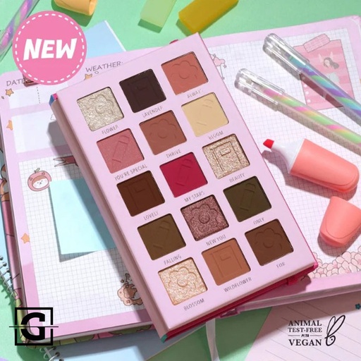 MOIRA PALETA DE SOMBRAS YOU'RE BLOOMING LIKE THE PERFECT FLOWER