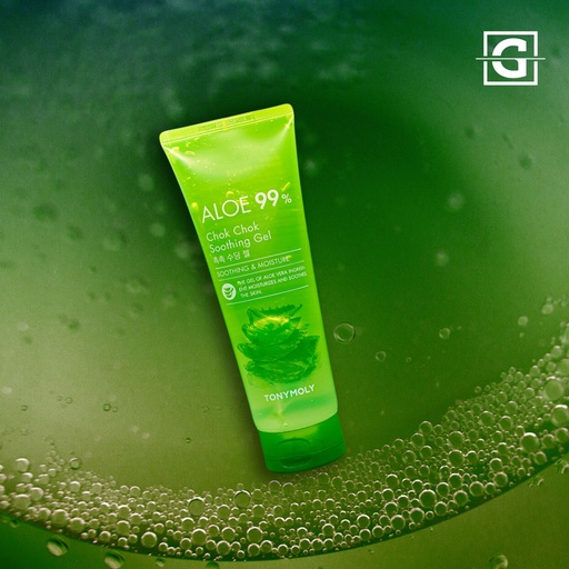 TONYMOLY HIDRATANTE FACIAL Y CORPORAL EN GEL ALOE 99% CHOK CHOK