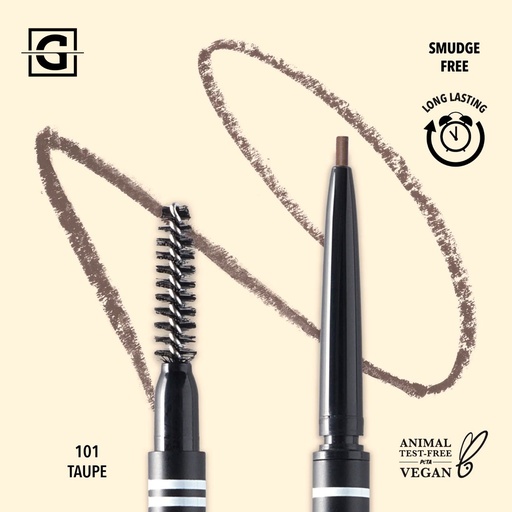 MOIRA DELINEADOR PARA CEJAS FINE BROW PENCIL 101 TAUPE