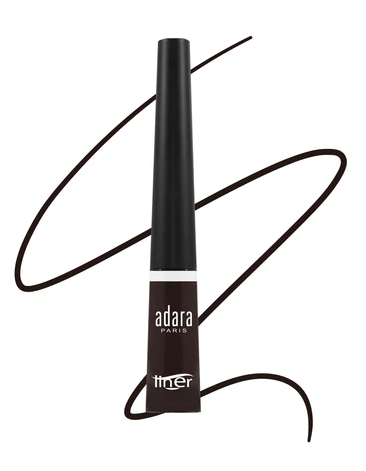 ADARA DELINEADOR DE OJOS LIQUIDO 16 CAFE OSCURO