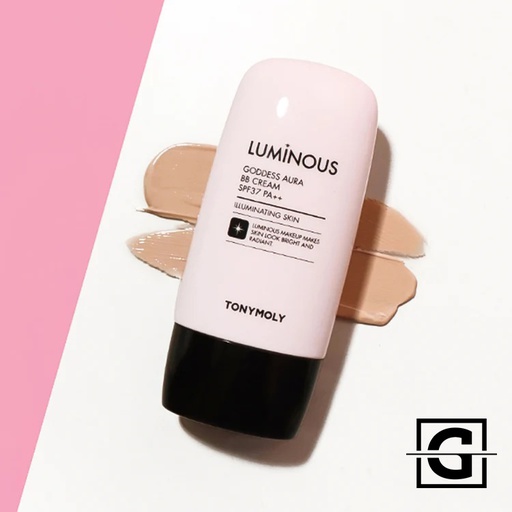TONYMOLY BASE DE MAQUILLAJE LUMINOUS GODDESS AURA BB CREAM 02 SPF 37+++