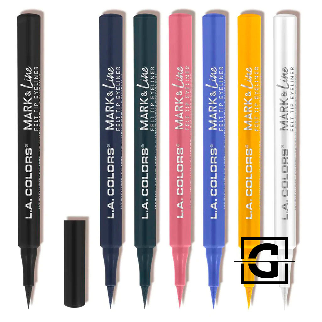L.A. COLORS DELINEADOR DE OJOS CON PUNTA DE FIELTRO MARK &amp; LINE BUTTERCUP