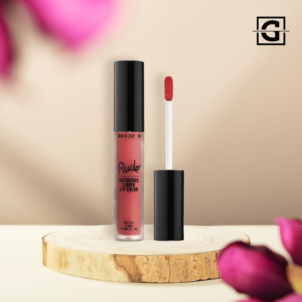RUDE COSMETICS LABIAL LIQUIDO INDELEBLE NOTORIOUS ATOMIC SINISTER VILLAIN