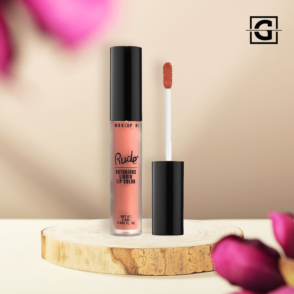 RUDE COSMETICS LABIAL LIQUIDO INDELEBLE NOTORIOUS ATOMICOBSCENE GESTURE