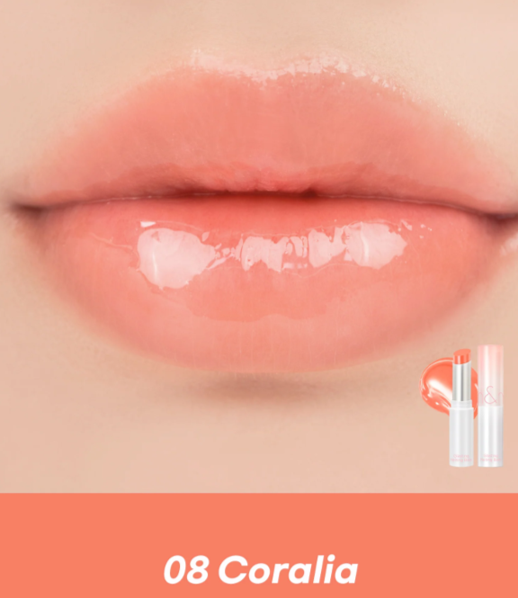 ROM&amp;ND BALSAMO LABIAL GLASTING MELTING BALM 08 CORALIA