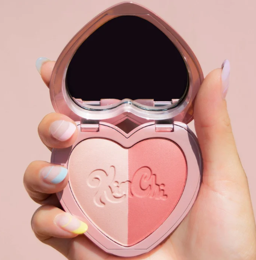 KIMCHI CHIC RUBOR EN POLVO THAILOR BLUSH DUO  05 PEACHY
