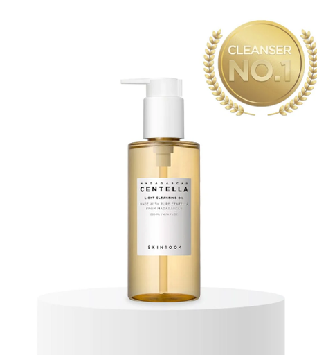 SKIN 1004 ACEITE LIMPIADOR LIGERO DE CENTELLA ASIATICA MADAGASCAR CENTELLA