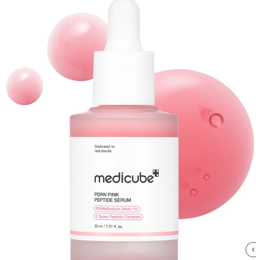MEDICUBE SUERO REAFIRMANTE DE PEPTIDOS ROSADOS PDRN PINK PEPTIDE SERUM