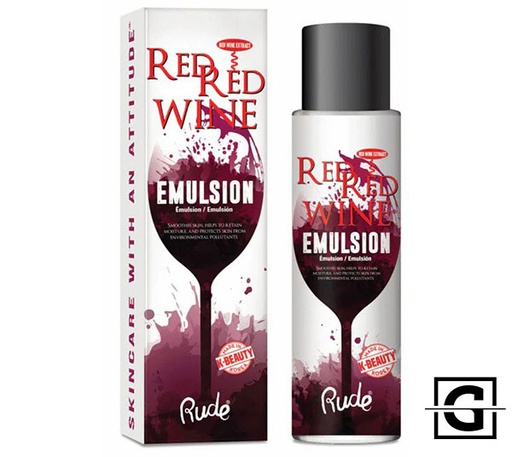 [602989880279] RUDE COSMETICS HIDRATANTE FACIAL RED RED WINE EMULSION