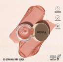 MOIRA SOMBRA EN CREMA EVERLUST SHIMMER 005 STRAWBERRY GLAZE