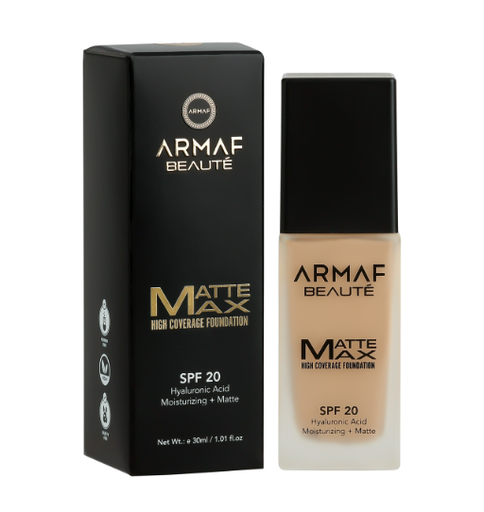 [6294015189933] ARMAF BASE DE MAQUILLAJE AB MATTE MAX HIGH COVERAGE FOUNDATION SPF 20 06 PECAN