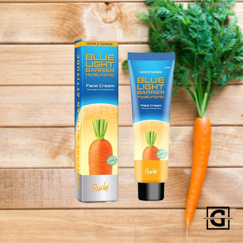 RUDE COSMETICS HIDRATANTE FACIAL BLUE LIGHT BARRIER HYALURONIC