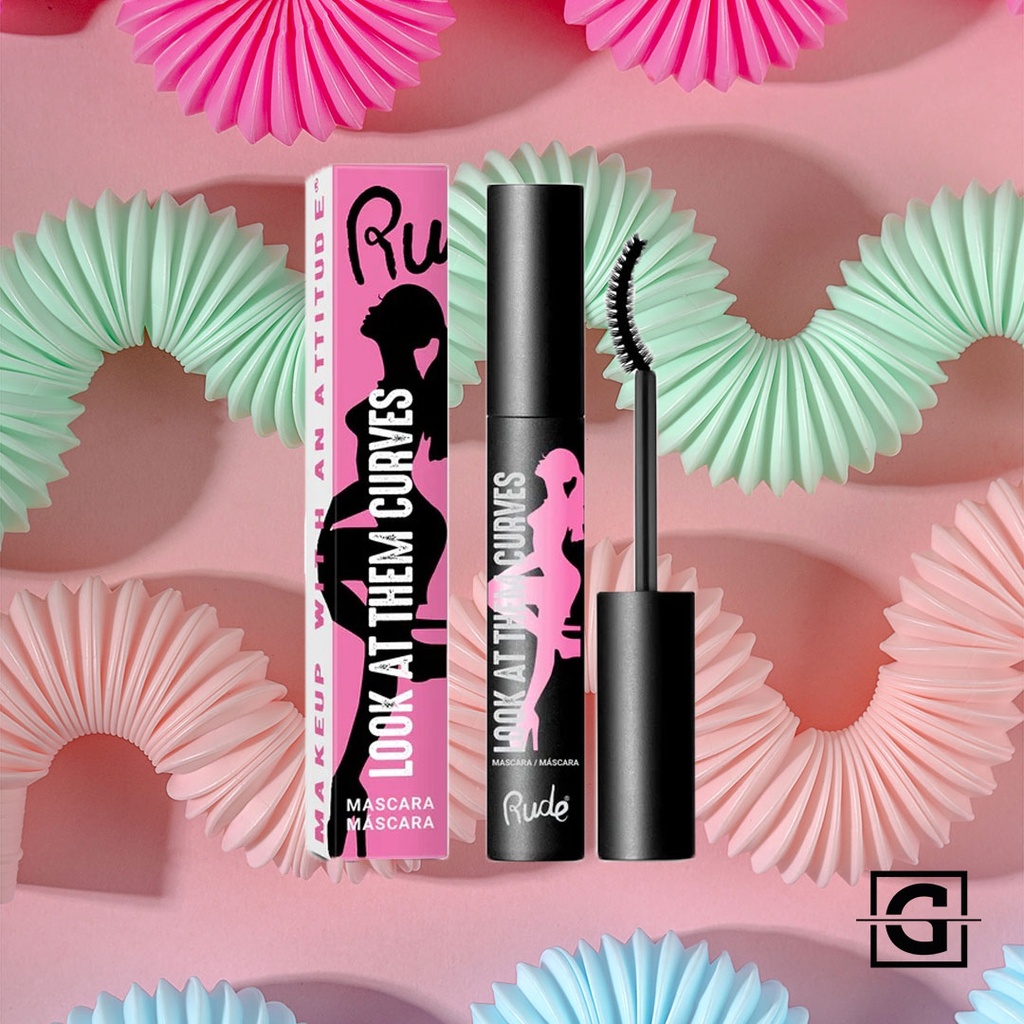 RUDE COSMETICS MASCARA DE PESTAÑAS LOOK AT THEM CURVES